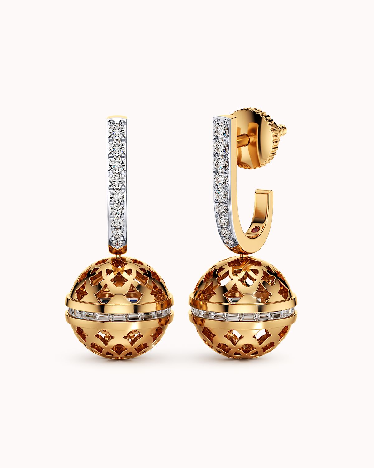 Woven Orb Earrings