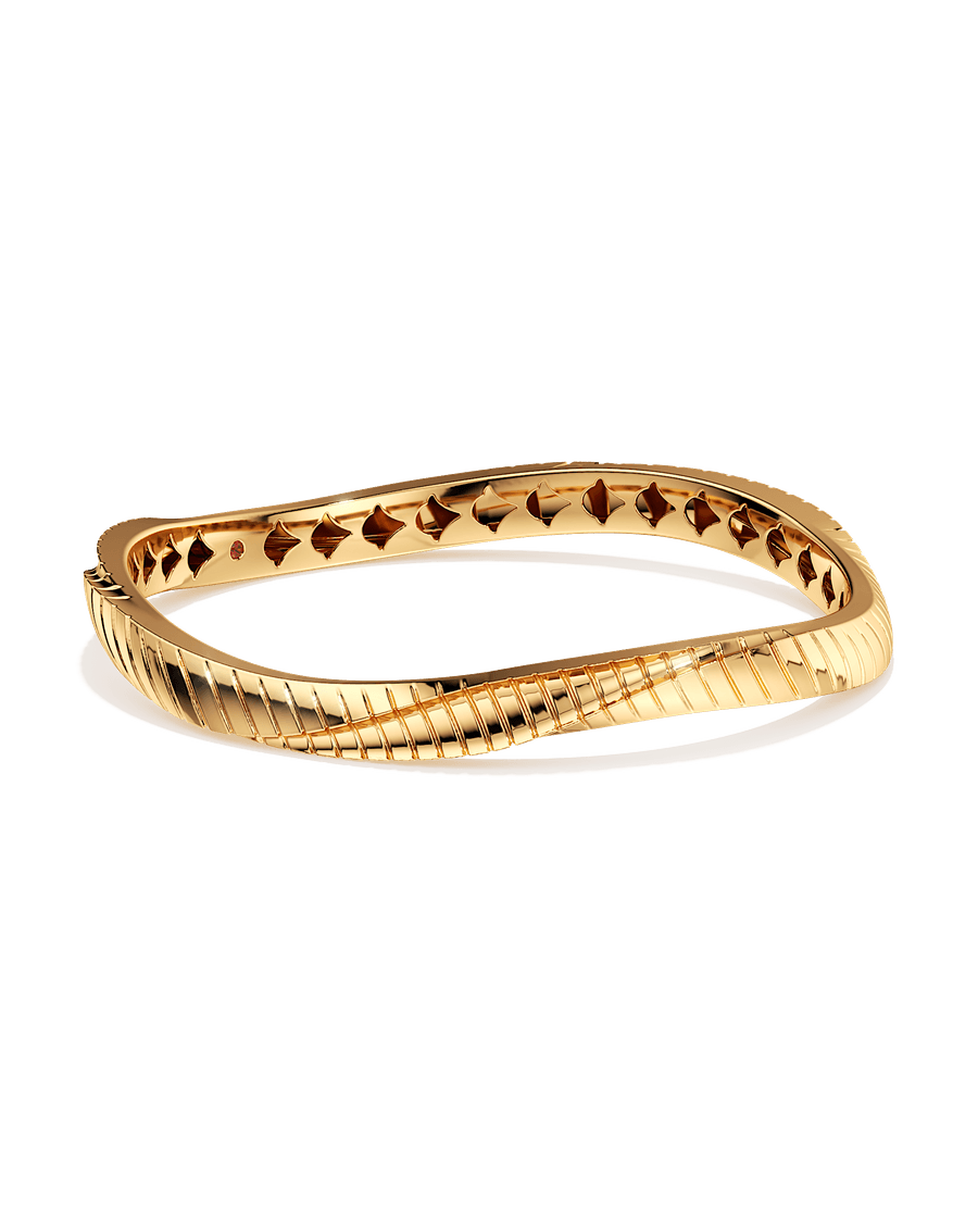 Ripple Twist Bangle