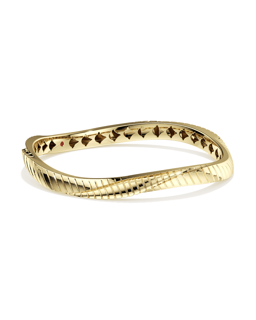 Ripple Twist Bangle