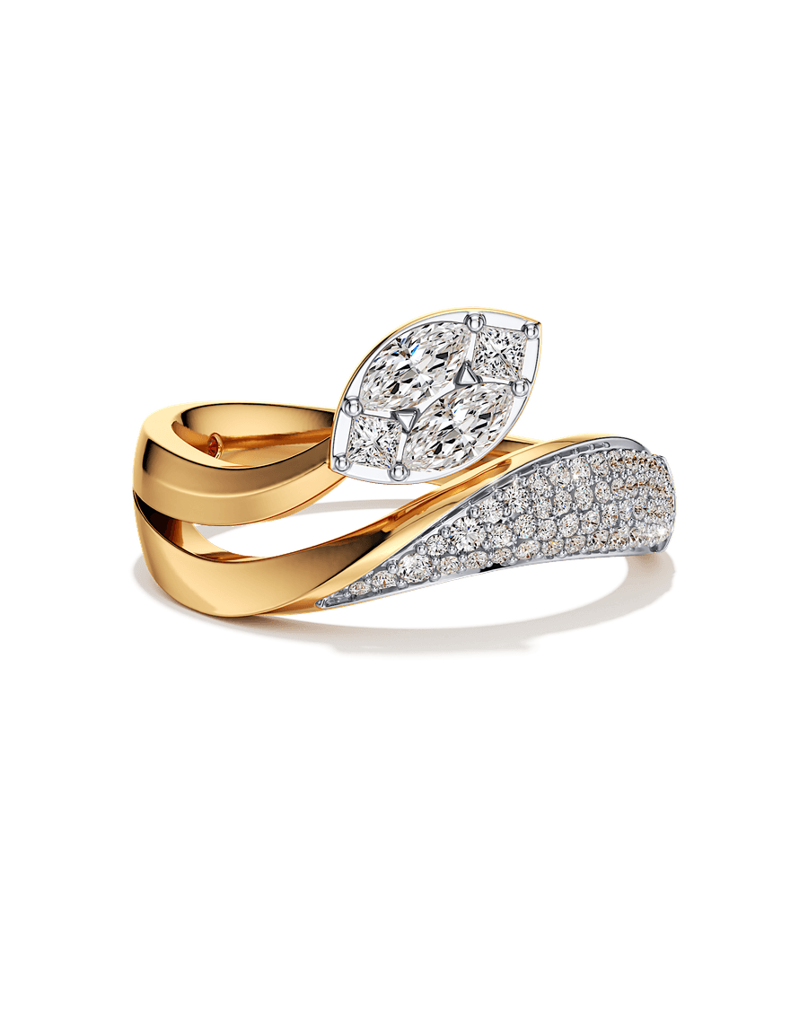 Petals in the Moonlight Ring