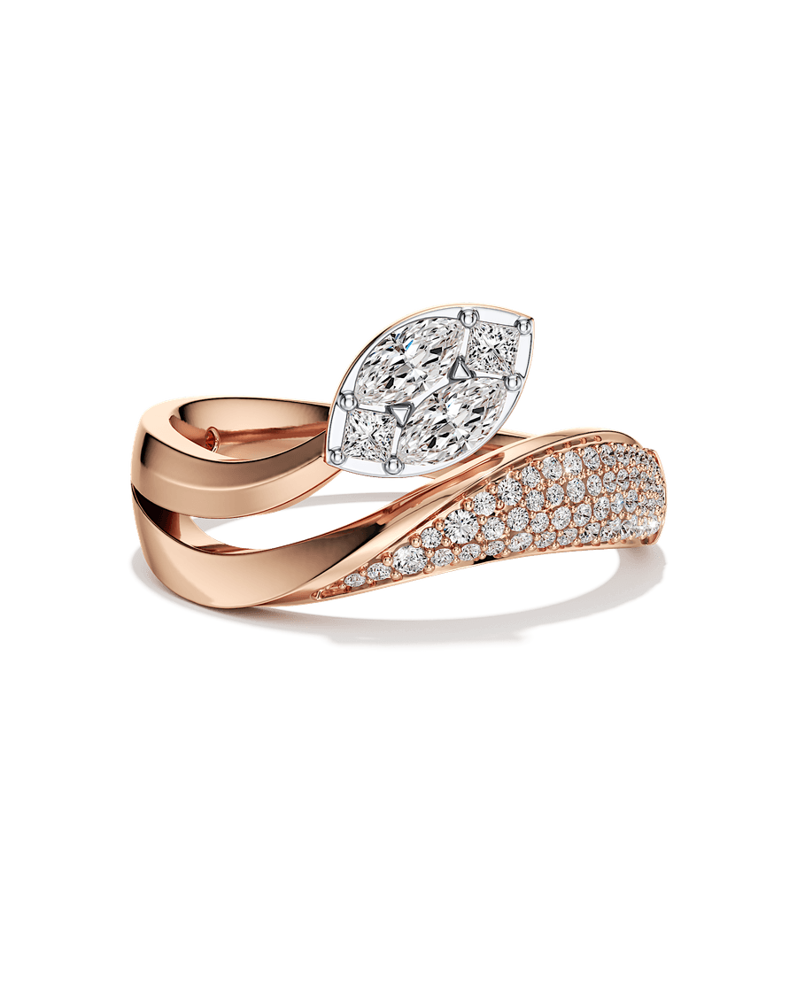 Petals in the Moonlight Ring