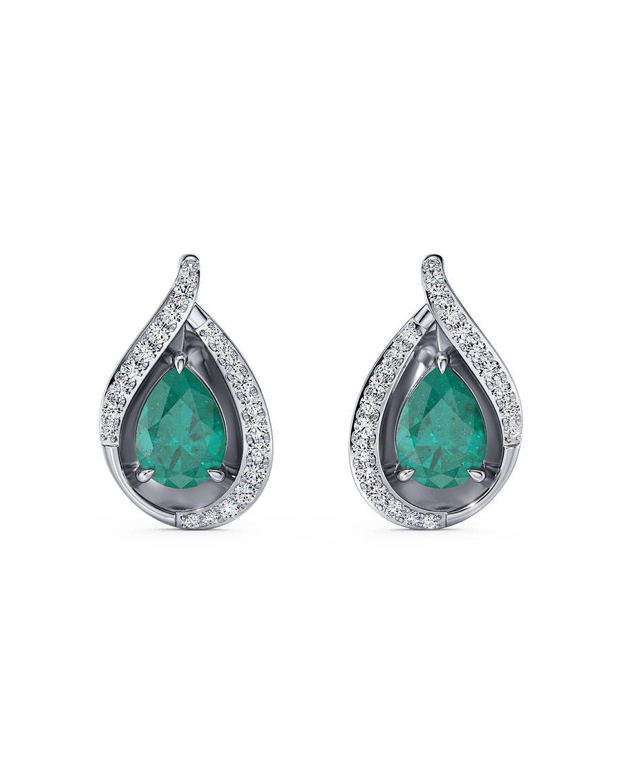 Emerald Sway Earrings