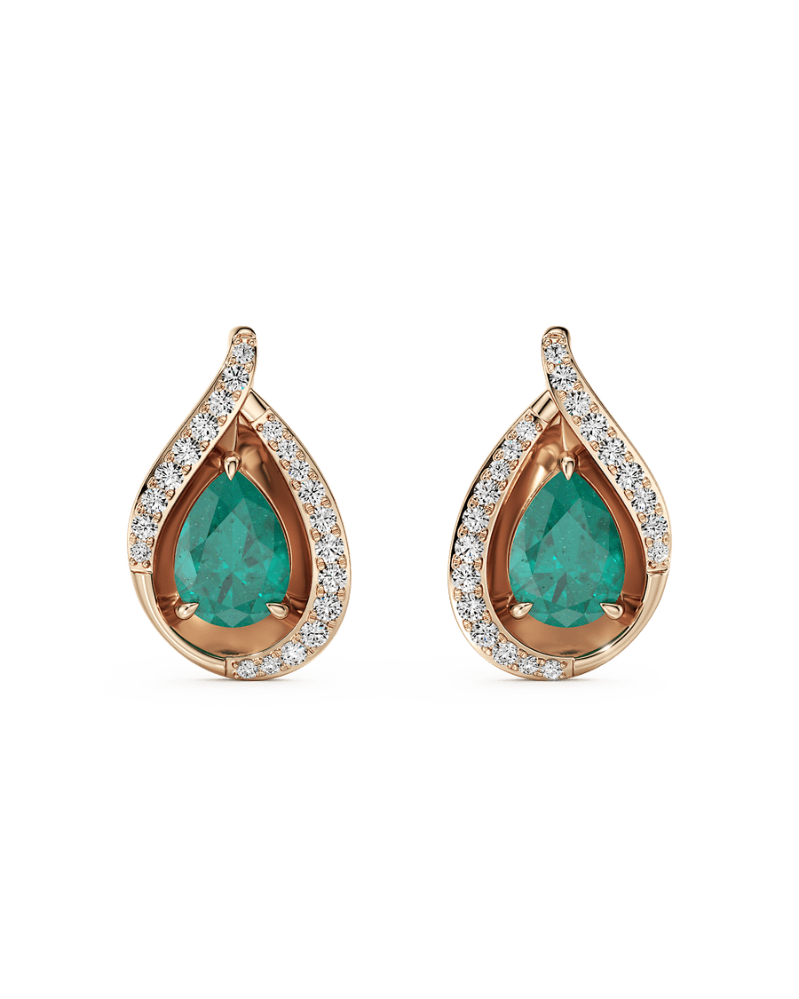 Emerald Sway Earrings
