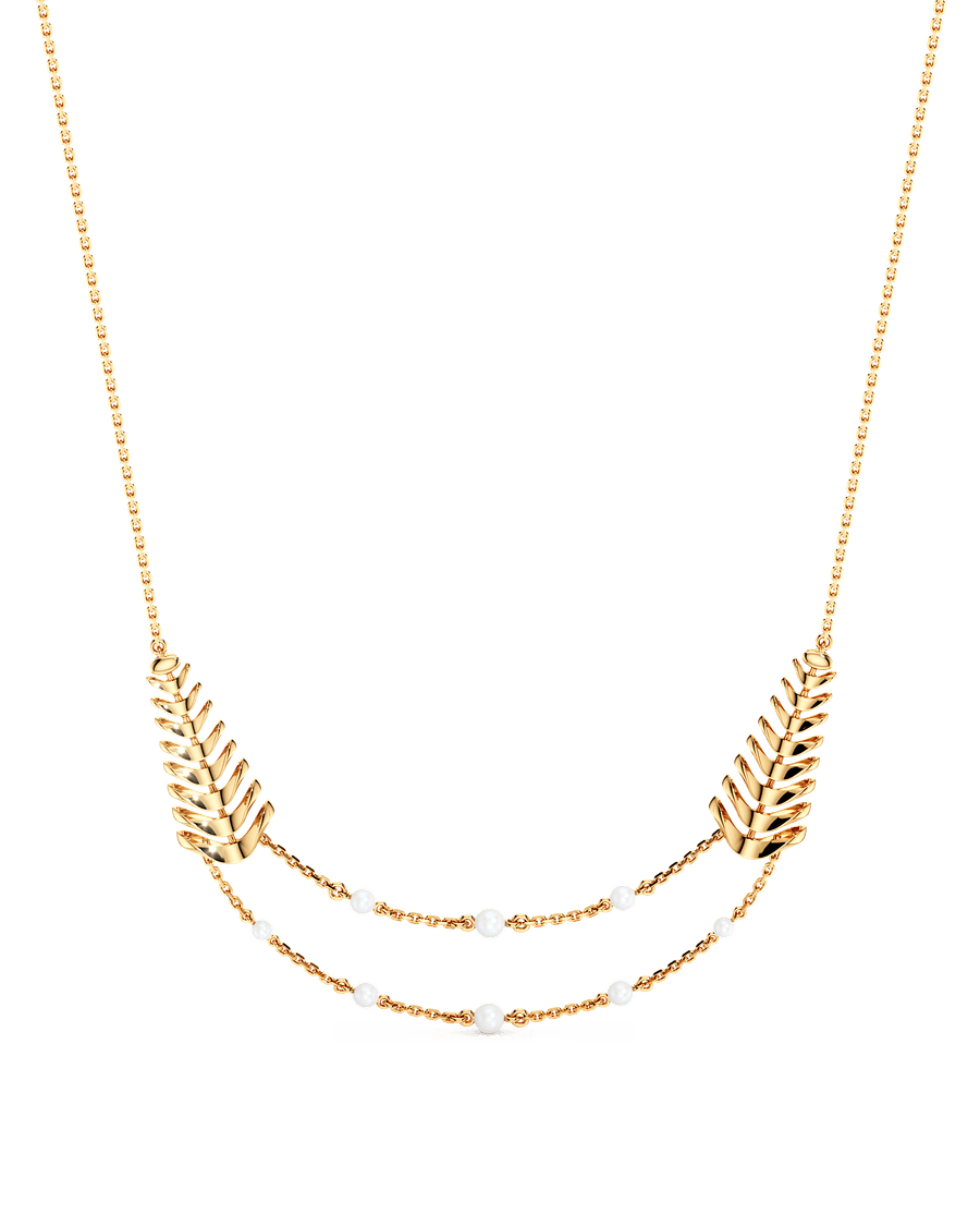 Gilded Courage Necklace