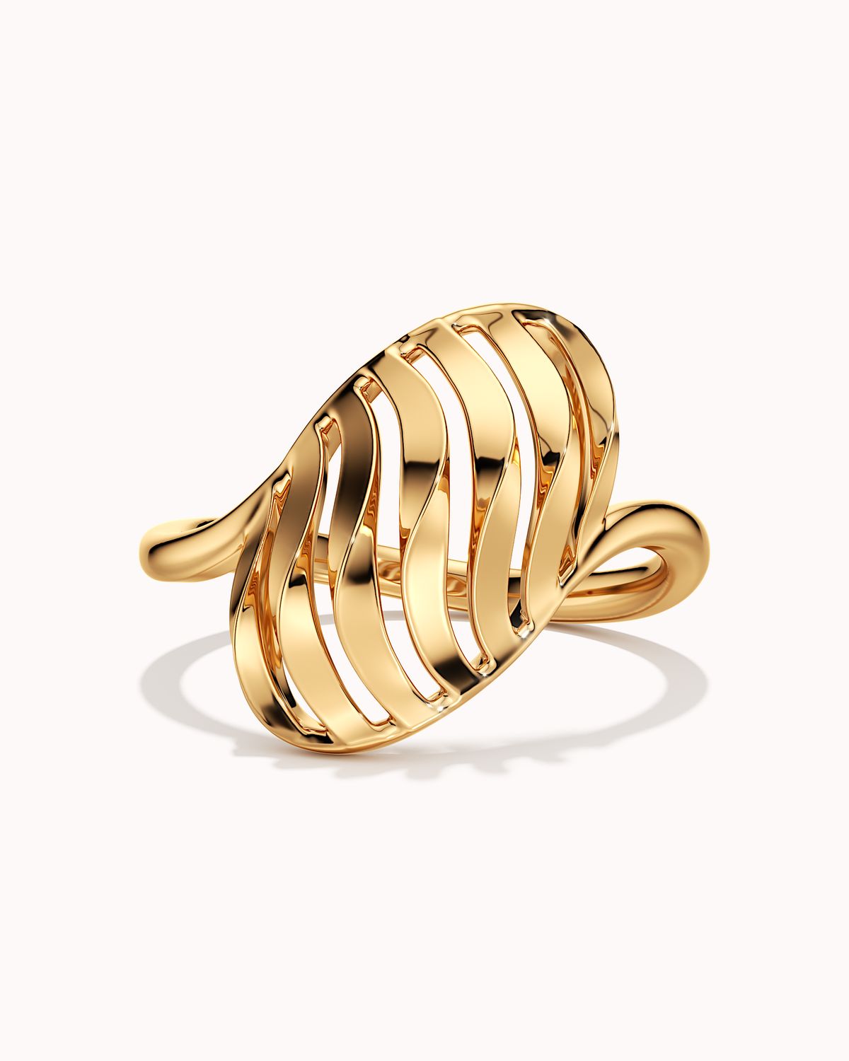 Windswept Fold Ring