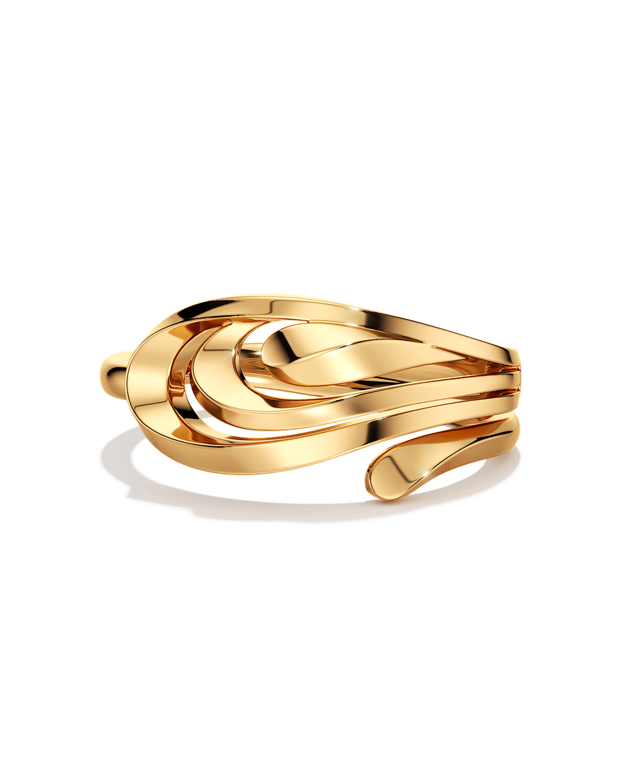 Swirled Plume Ring