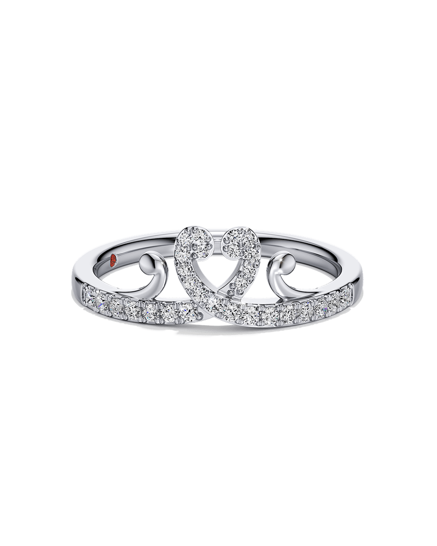 Crowned with Love Ring