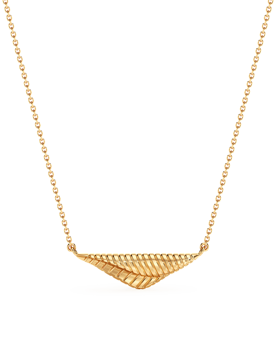 Sculpted Sail Necklace