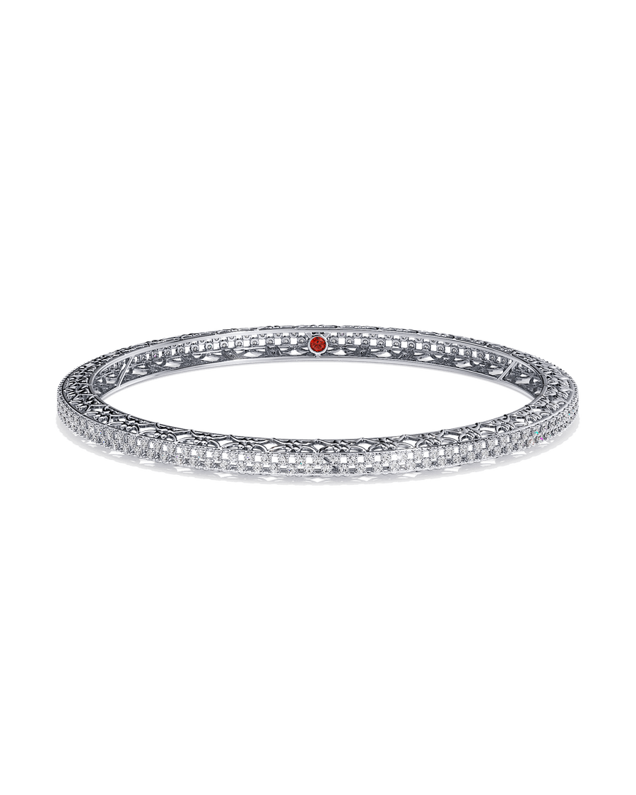A Lot to Love Round Bangle