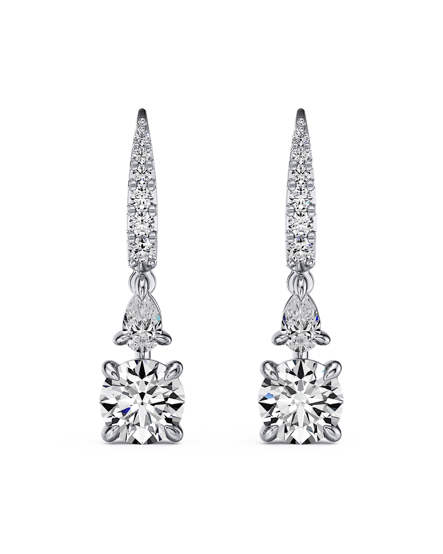 Unfolding Plans Drop Earrings