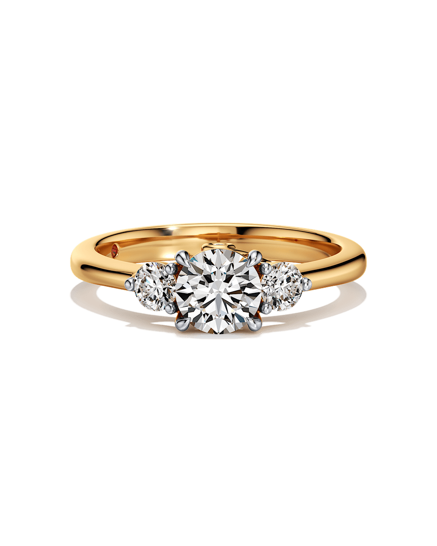 Three Stone Trinity Ring