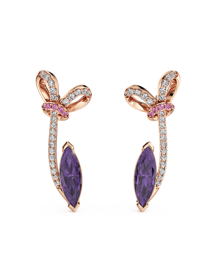 Orchid Whispers Earrings