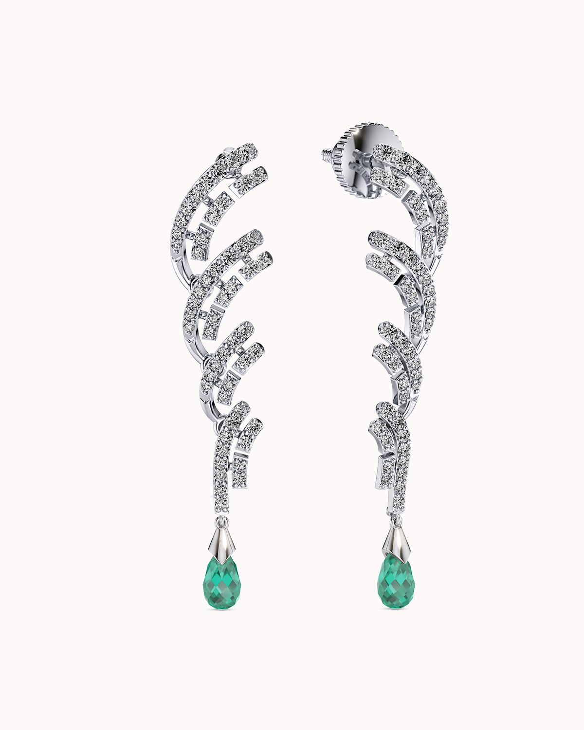 Plumage Cascade Earrings