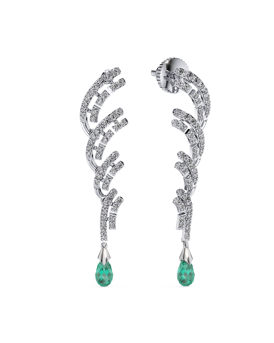 Plumage Cascade Earrings