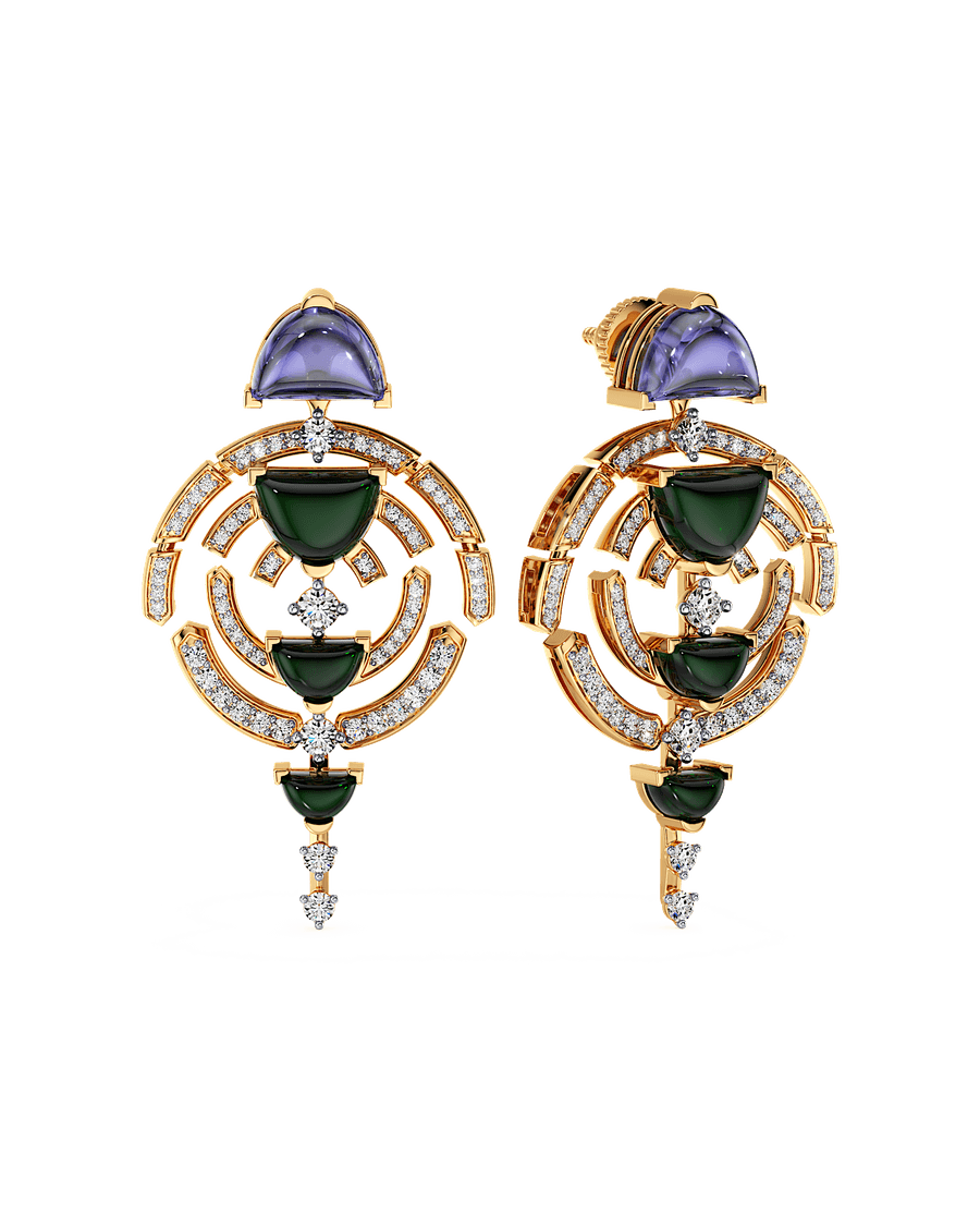 Mosaic Bloom Earrings