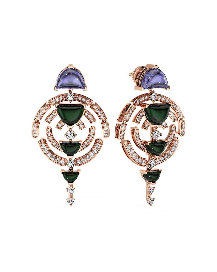 Mosaic Bloom Earrings