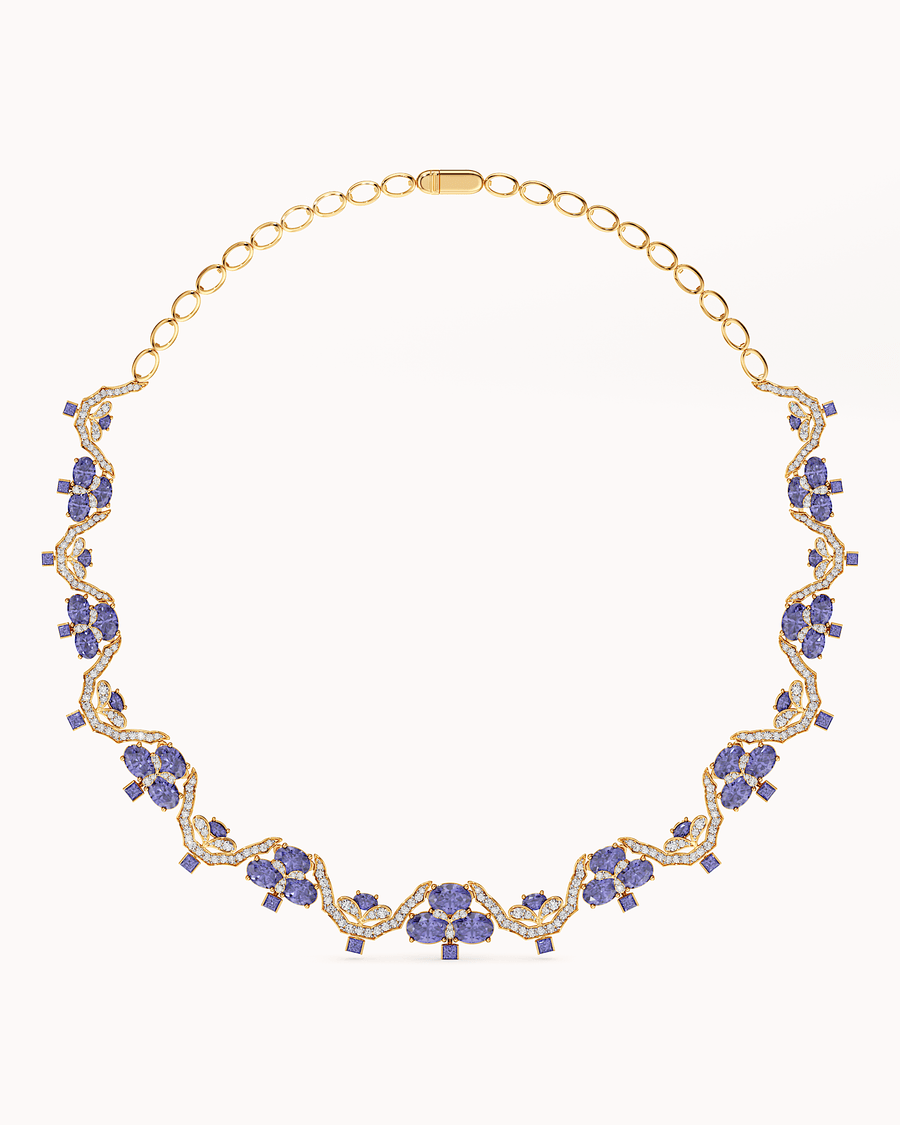 Royal Scallop Bloom Necklace