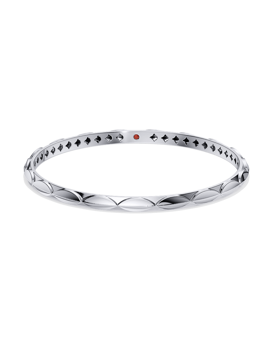Leaf Rhythm Round Bangle