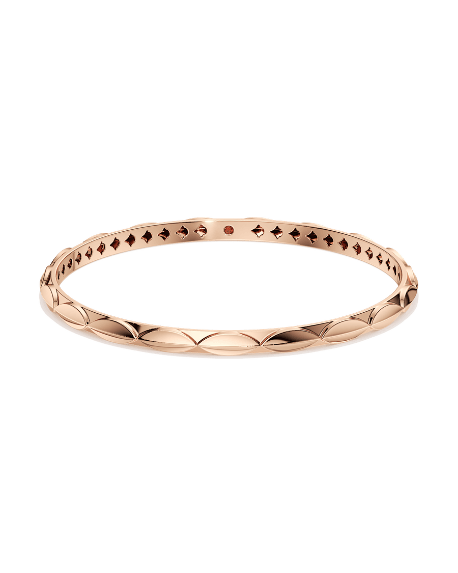 Leaf Rhythm Round Bangle