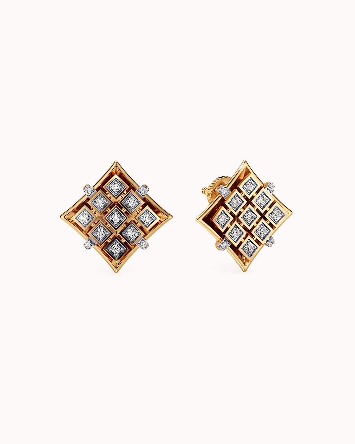 Checkerboard Tilt Studs