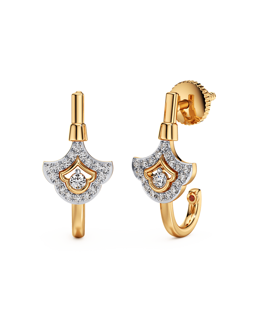 Scalloped Bloom Earrings