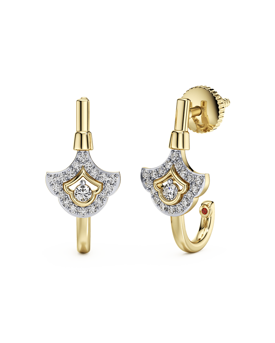 Scalloped Bloom Earrings