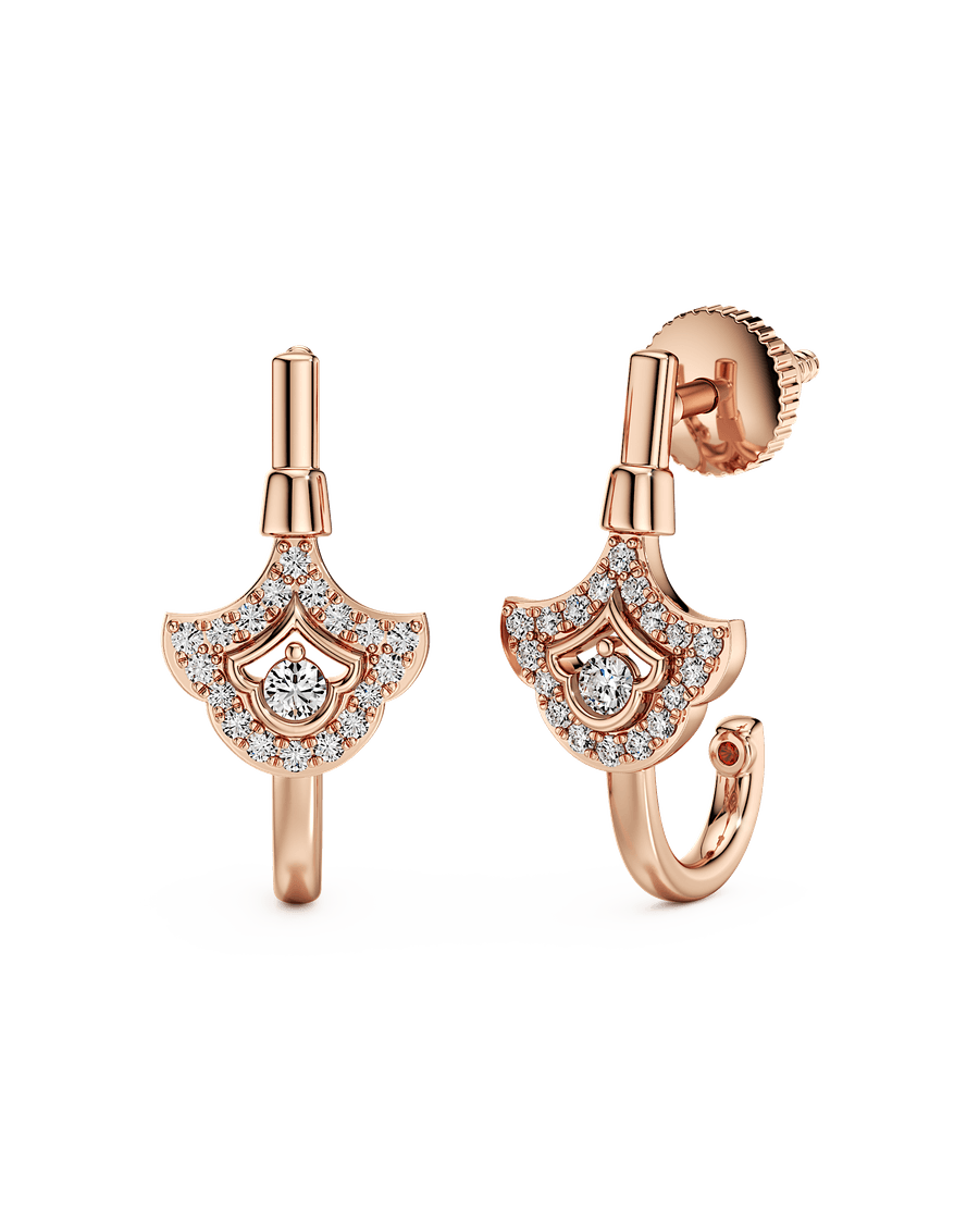 Scalloped Bloom Earrings