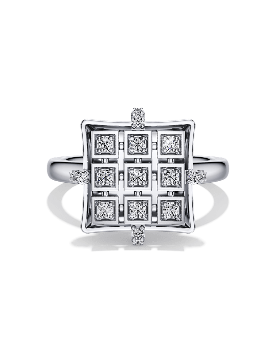 Grid of Grace Ring