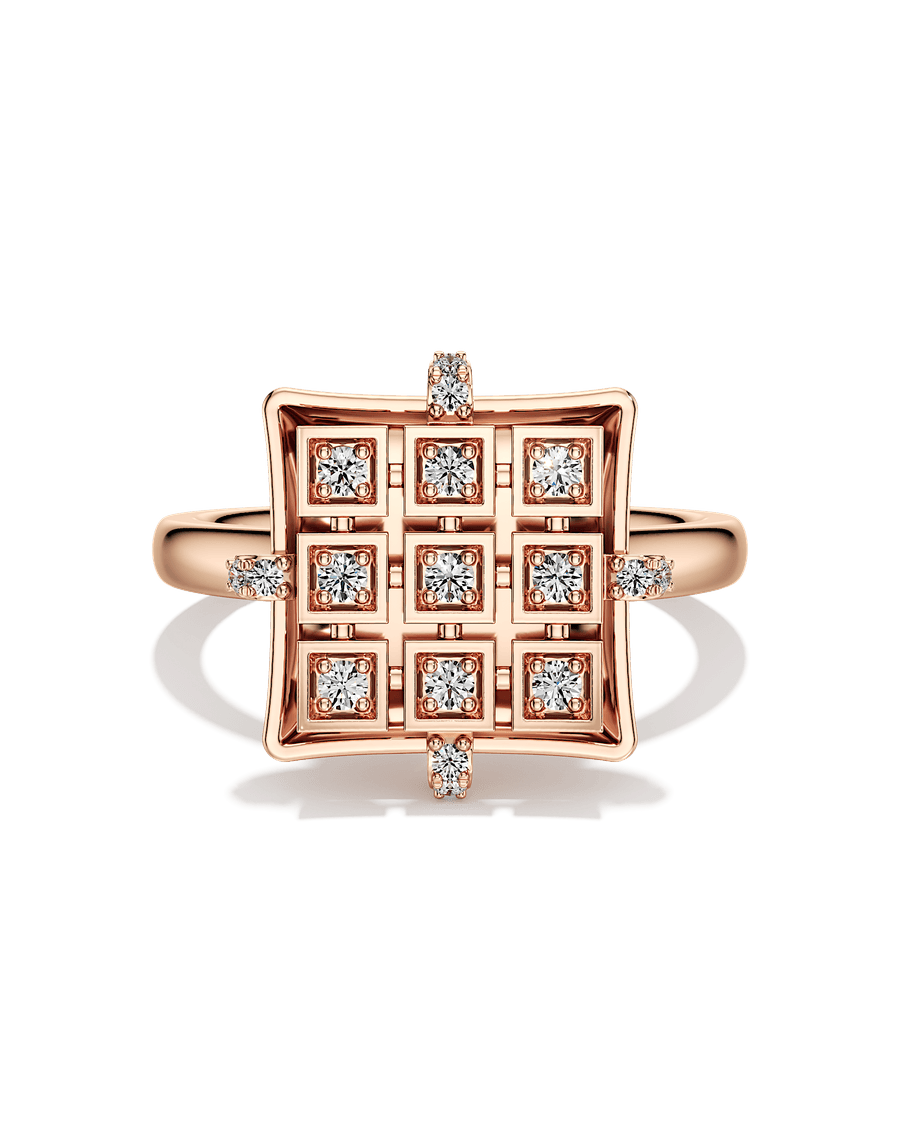 Grid of Grace Ring