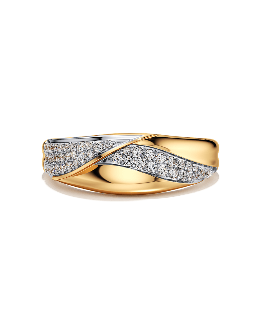 Ribbon Wave Ring