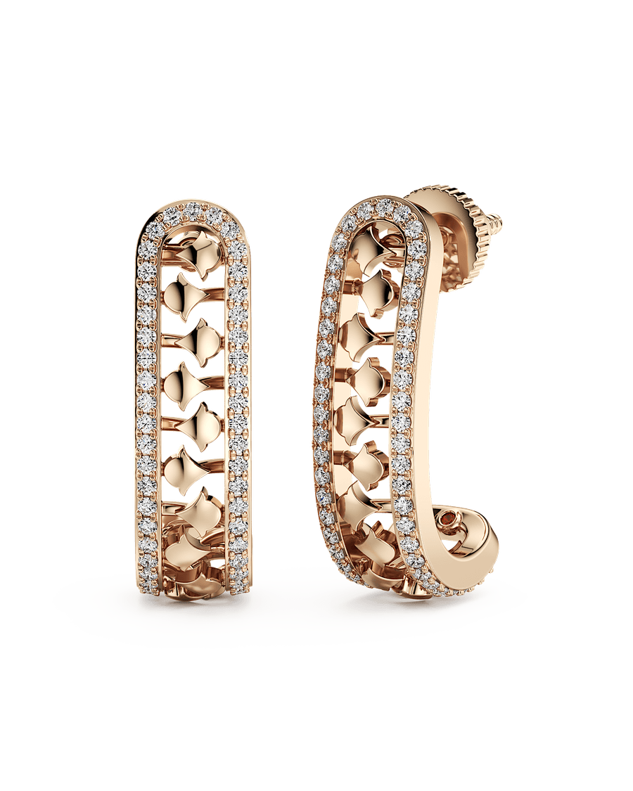 Woven Wave Earrings