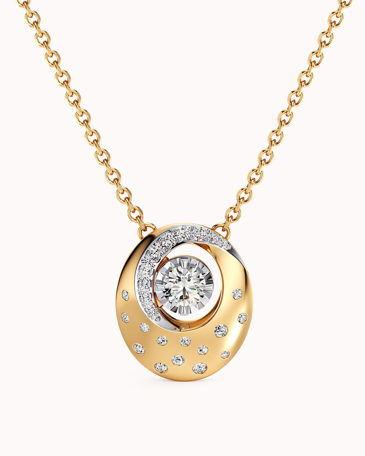 Crescent Eclipse Necklace