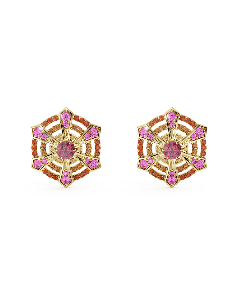 Wine & Roses Earrings