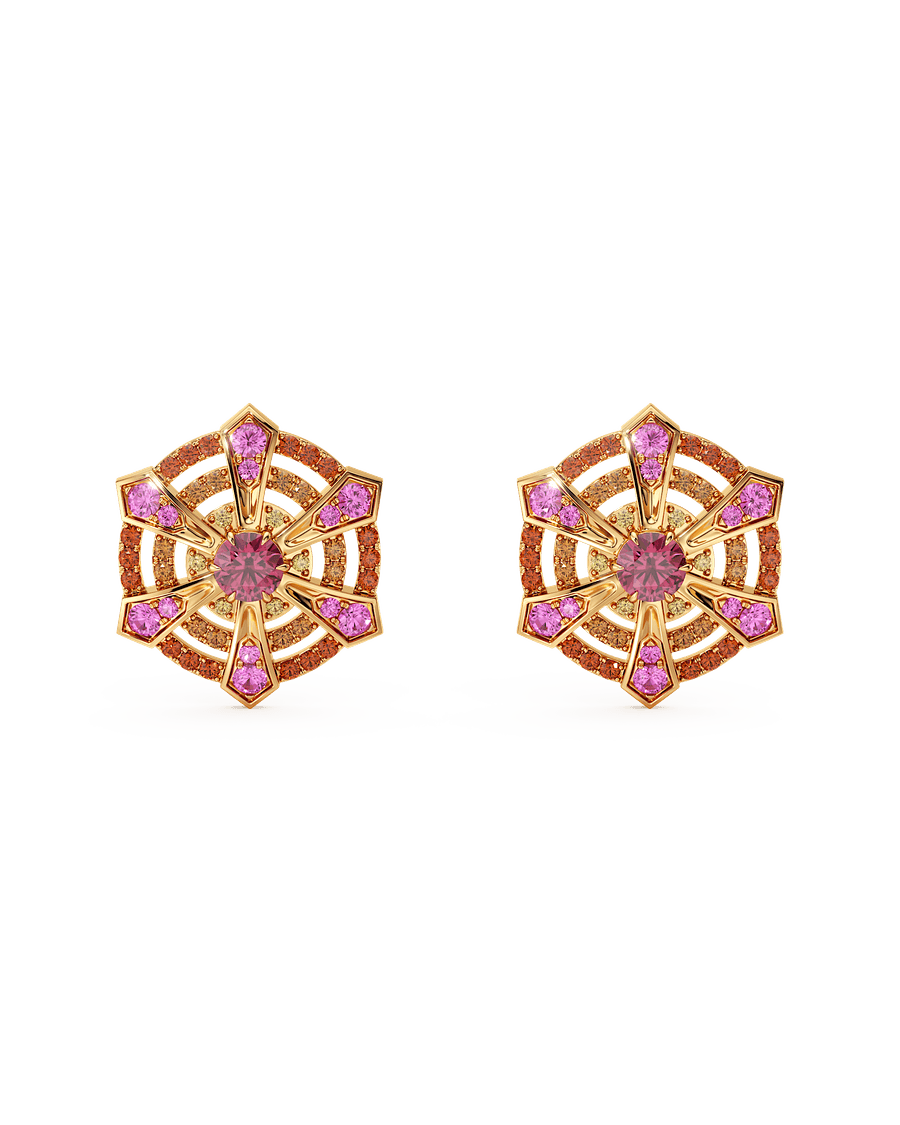 Wine & Roses Earrings