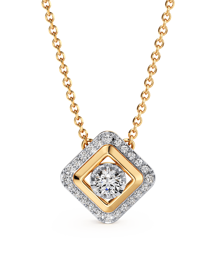 Diamond Lattice Necklace