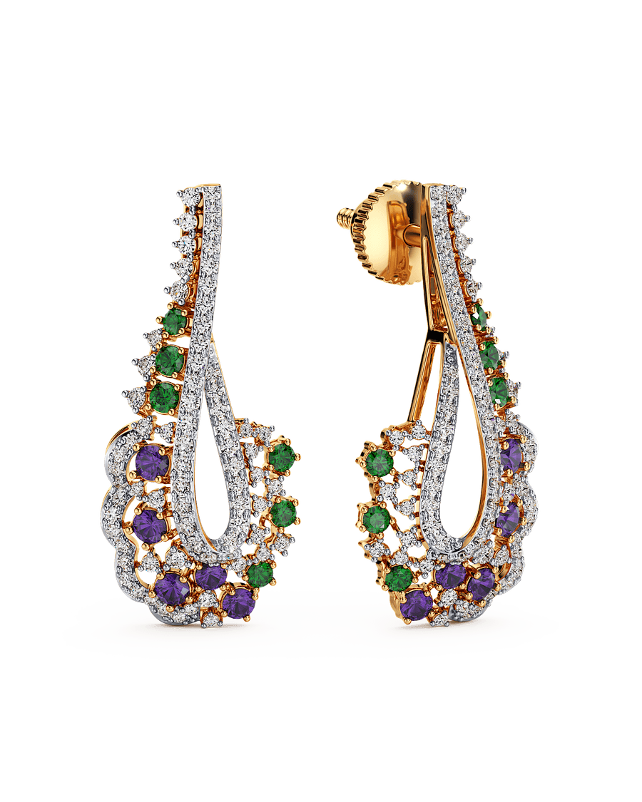 Verdant Whisper Earrings