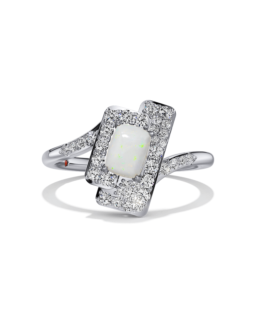 Framed Aura Ring