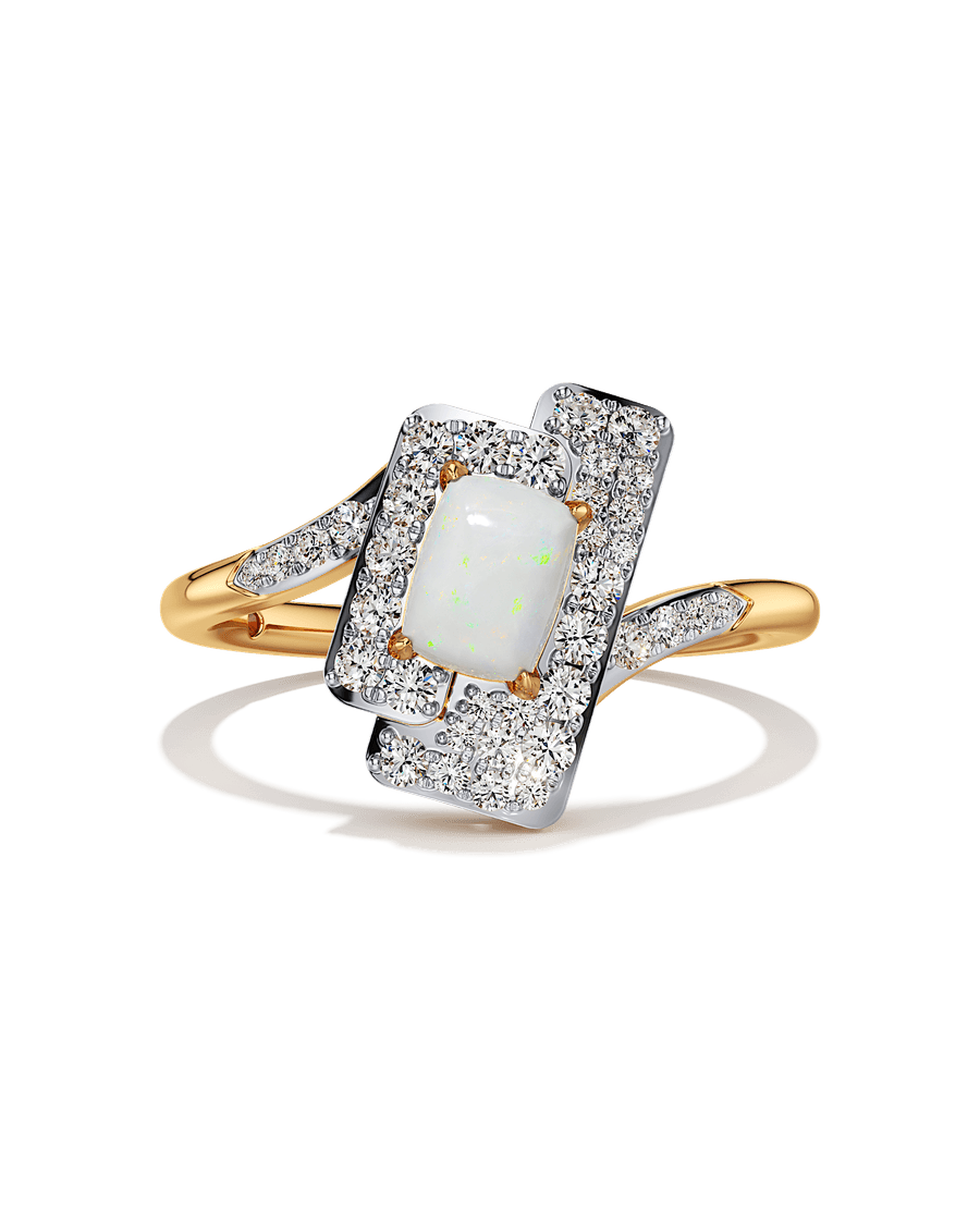 Framed Aura Ring