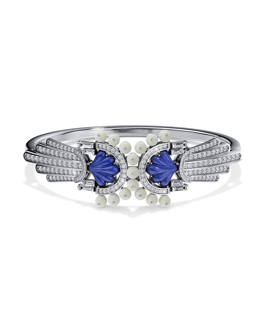 Crown of the Cosmos Round Bangle