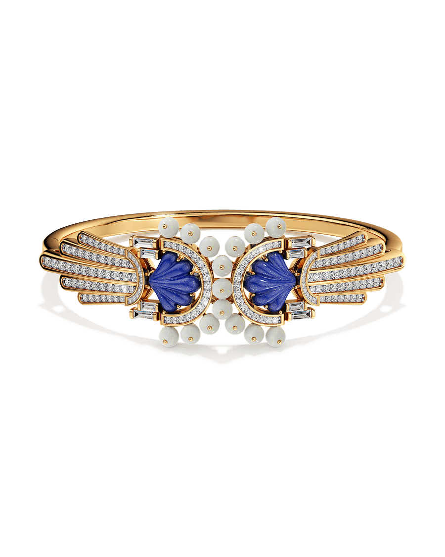 Crown of the Cosmos Round Bangle