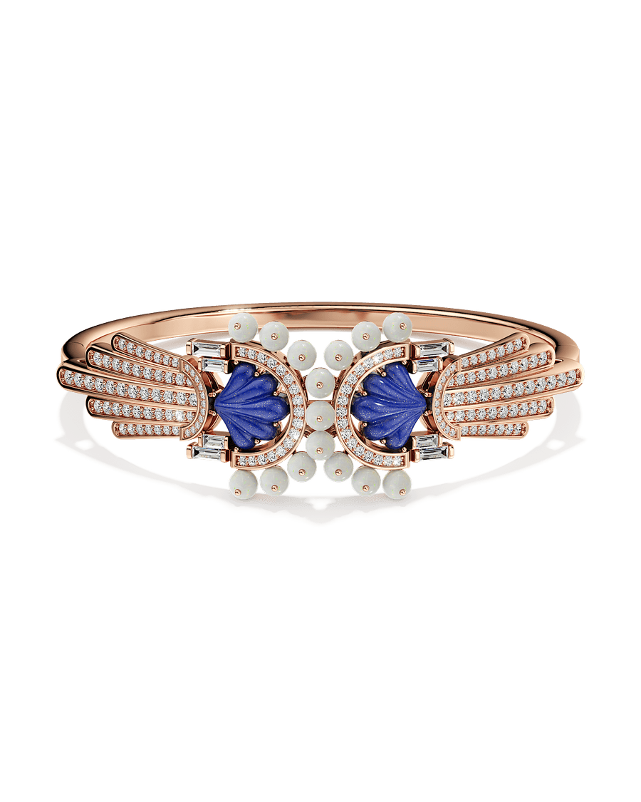 Crown of the Cosmos Round Bangle