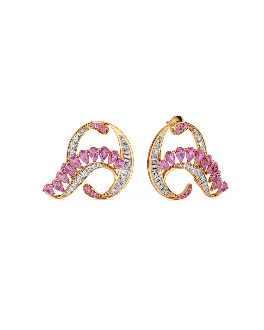 The Maharani's Calling Card Studs