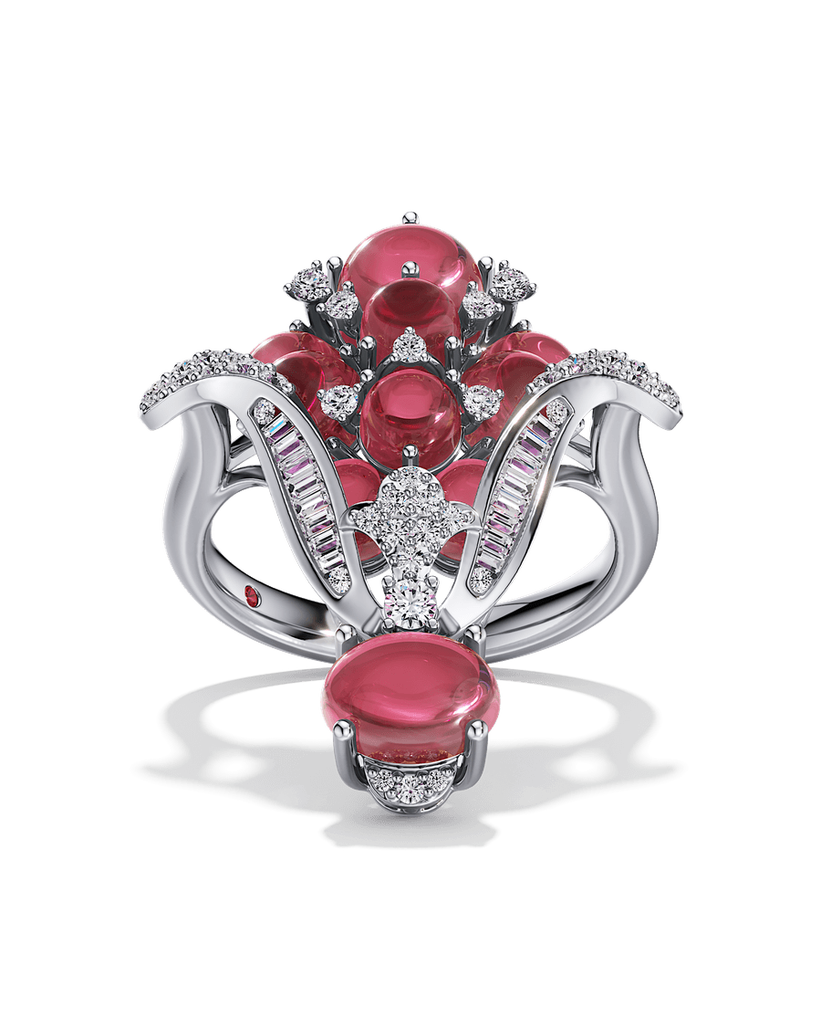 Blushing Bouquet Ring