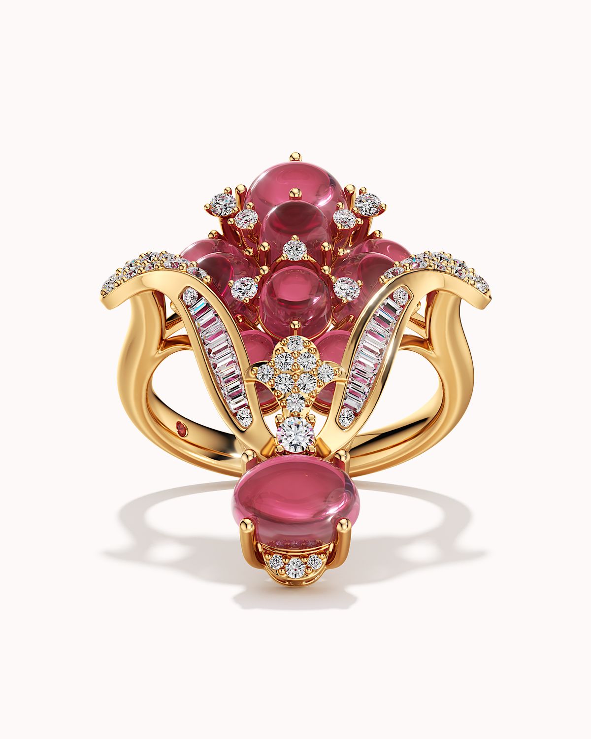 Blushing Bouquet Ring