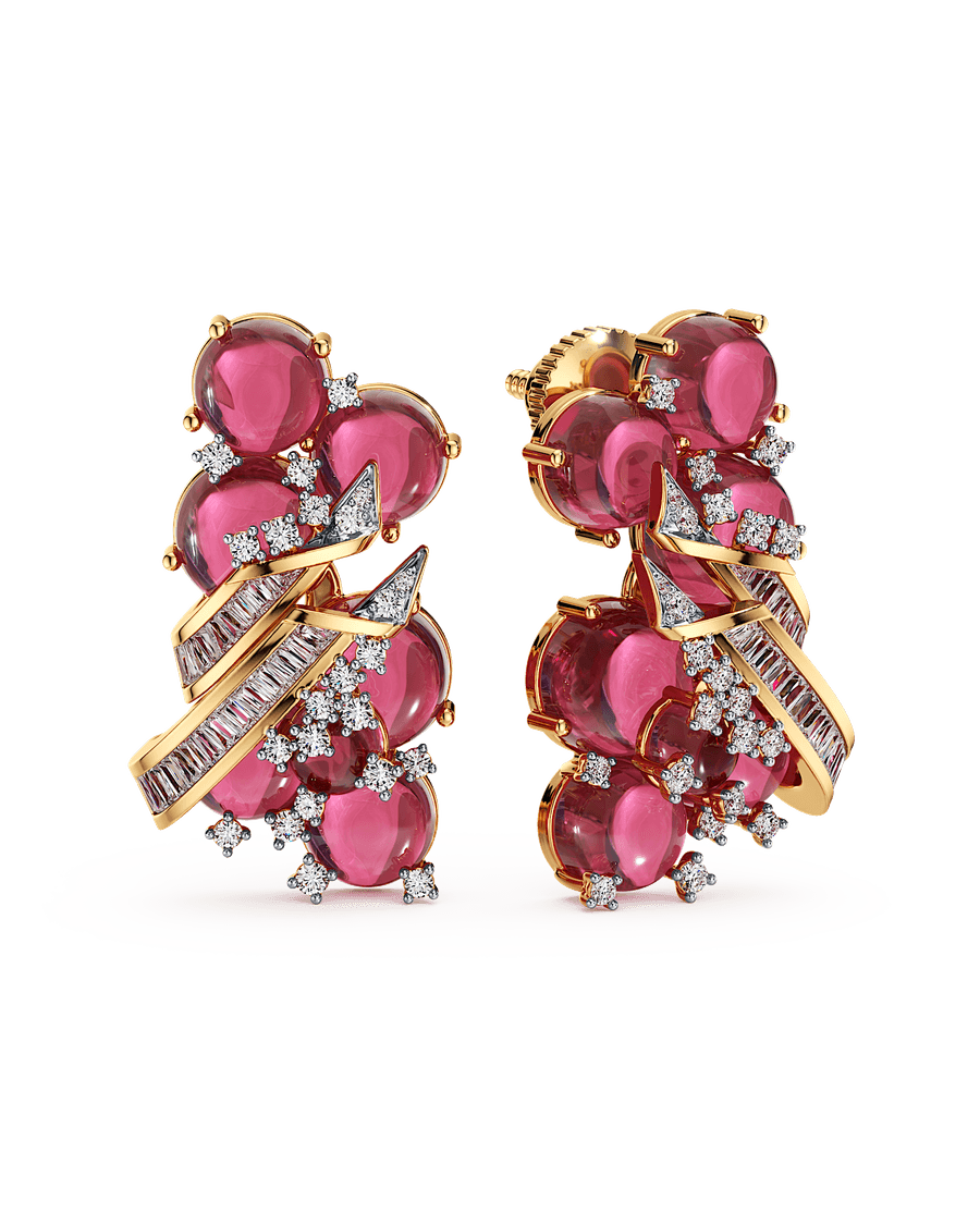 Cluster Blossom Earrings