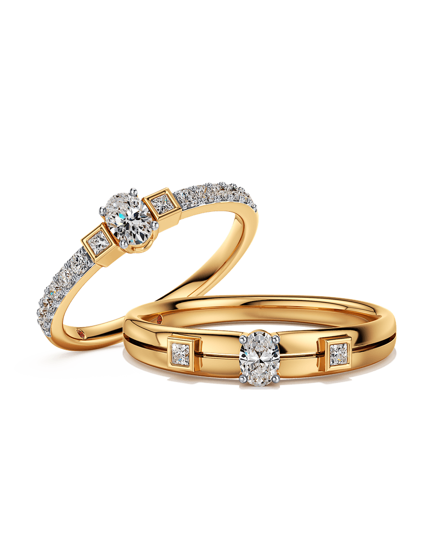 Eternal Union Couple Rings