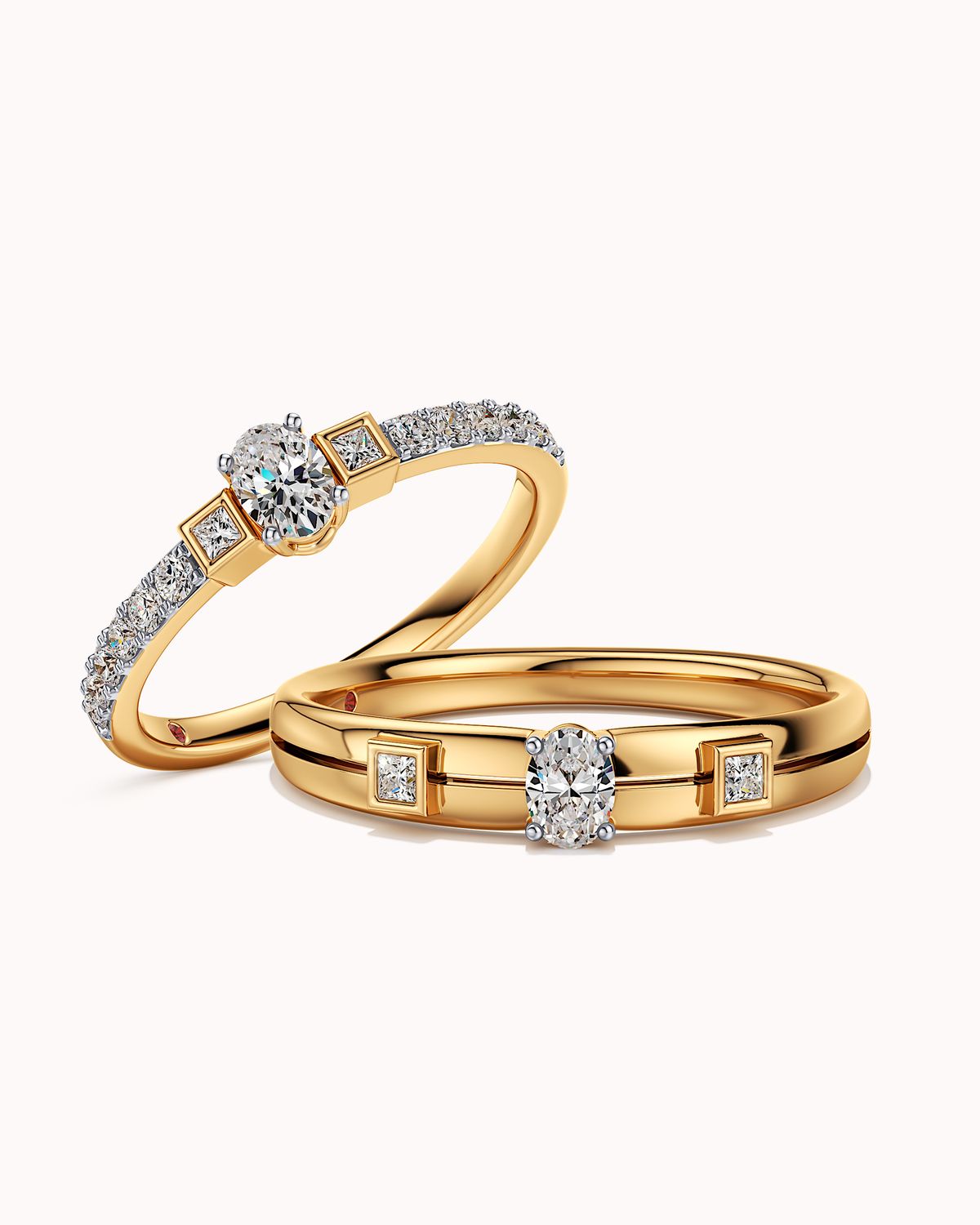 Eternal Union Couple Rings