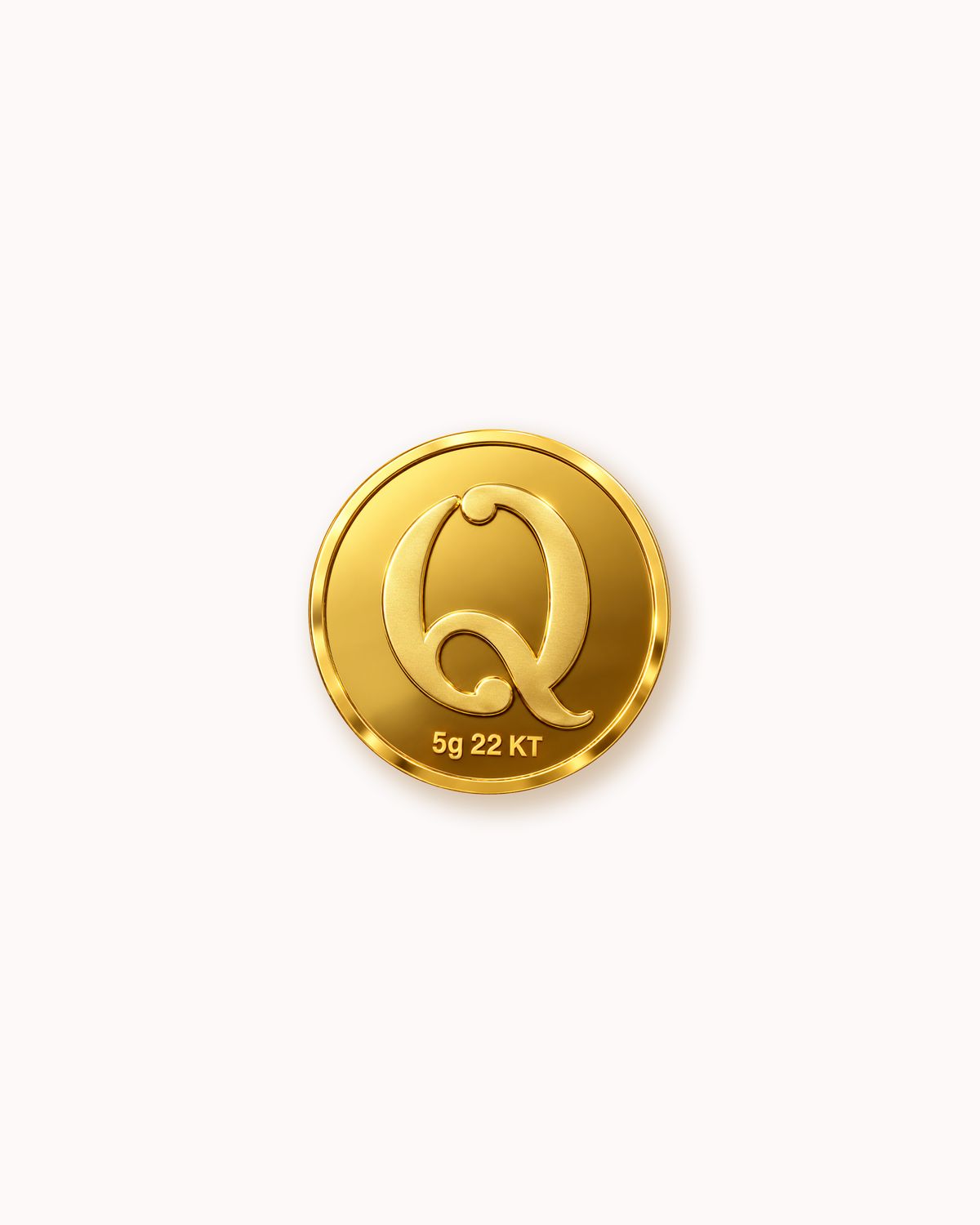5g Gold Coin Lakshmi Ganesha 22KT