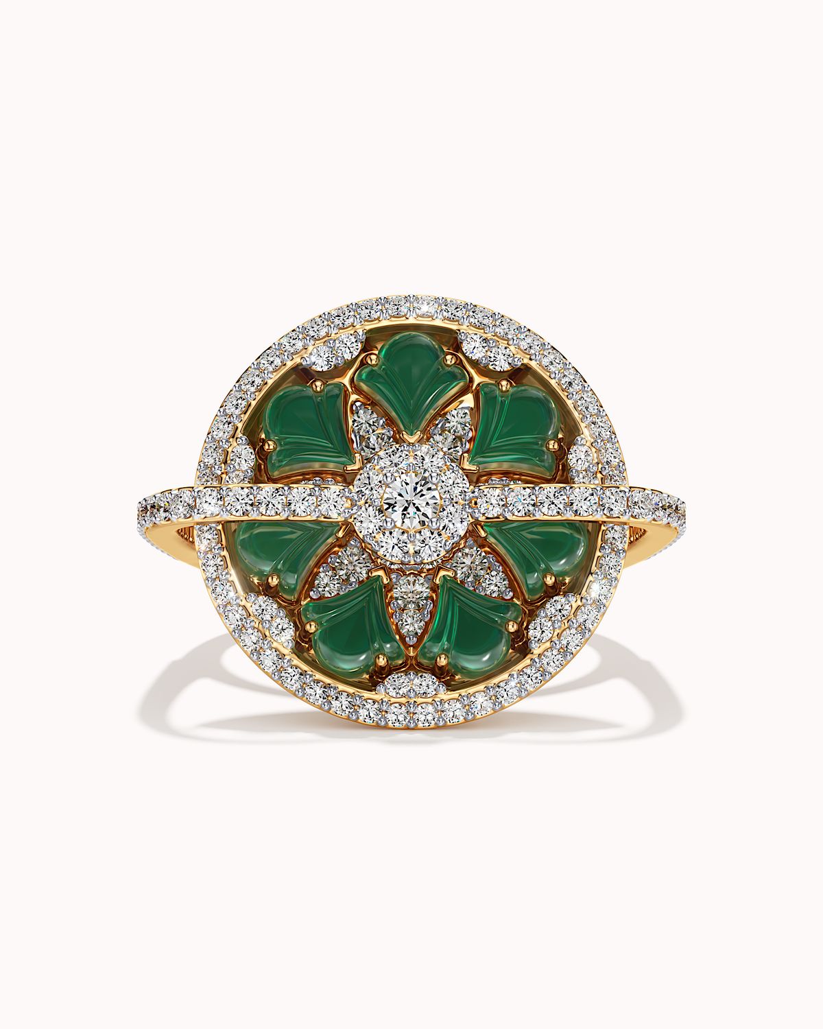 Scallop Finger Ring