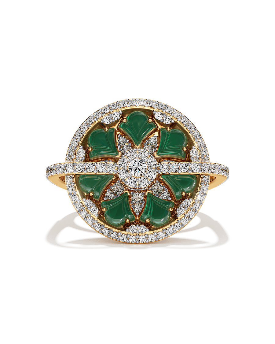Scallop Finger Ring